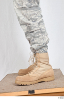  Photos Army Man in Camouflage uniform 5 20th century US air force camouflage leather shoes trousers 0003.jpg